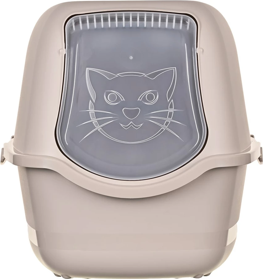 Kanta za mačke DIAMENTIQ BAYA, plastična, 55,5 x 40 x 38,7 cm, bež