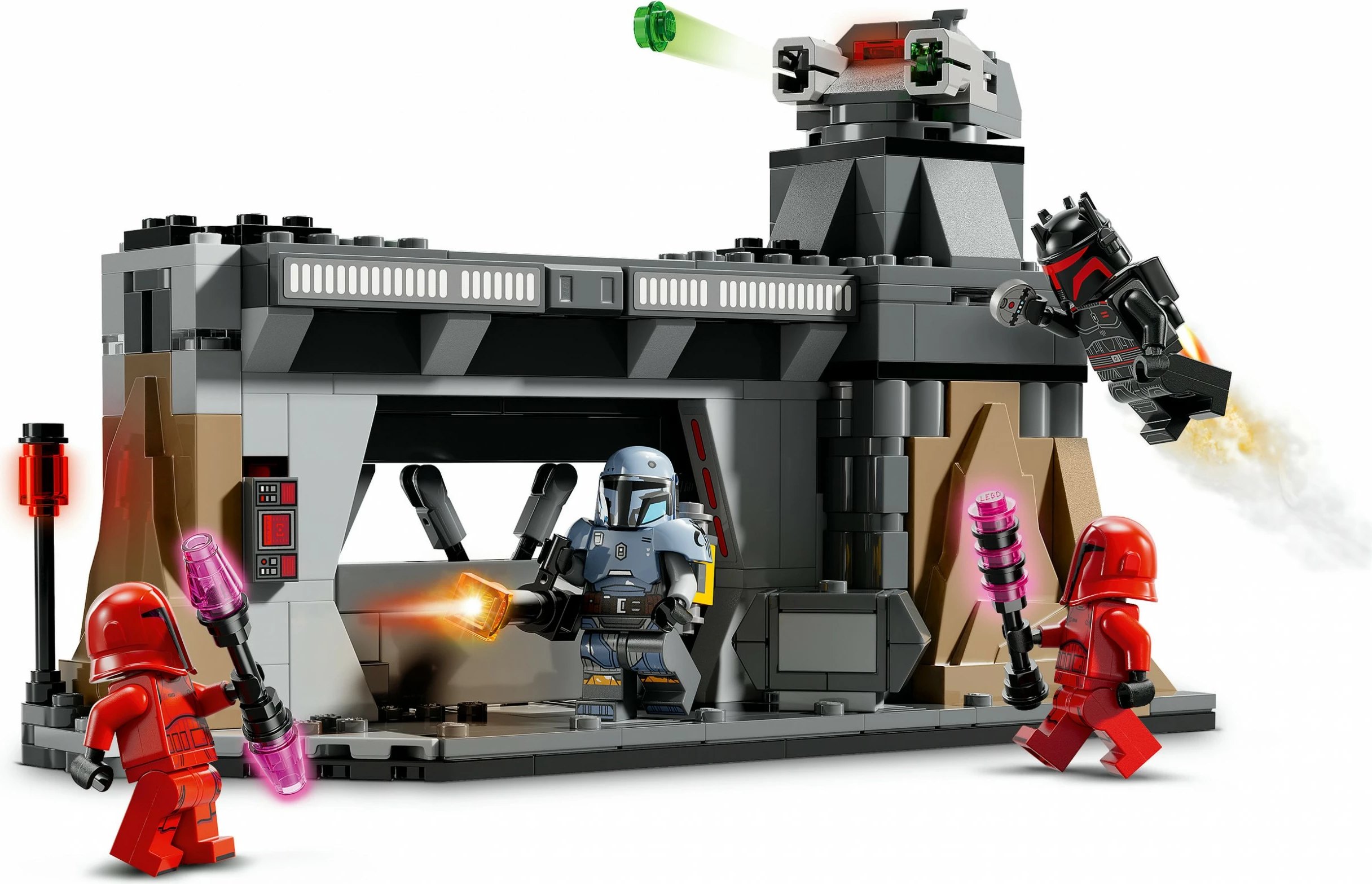 Set za igranje duela Paz Vizsla in Moff Gideon LEGO Star Wars 75386