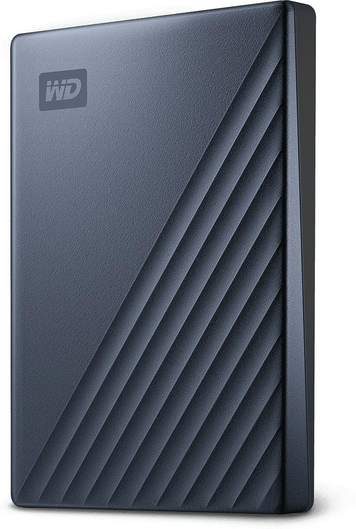 Zunanji trdi disk 5 TB Western Digital My Passport Ultra, USB 3.2 Gen 1, modra