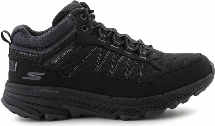 Tekmovalne tekaške superge za moške in ženske, Skechers GO RUN Trail Altitude 2.0129531-BKCC, črne