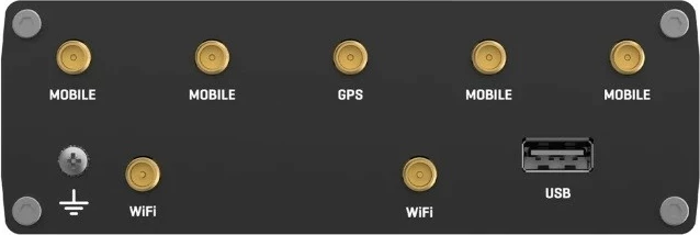 Usmerjevalnik Teltonika RUTM50, 5G dual SIM, Wi‑Fi ac 2.4/5 GHz, Gigabit Ethernet, črn