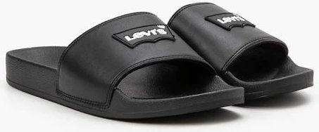 Sandali za ženske Levi's, črni