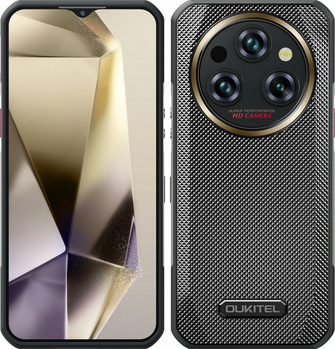 Pametni telefon Oukitel WP35 Pro, 12/512GB, 5G, siv