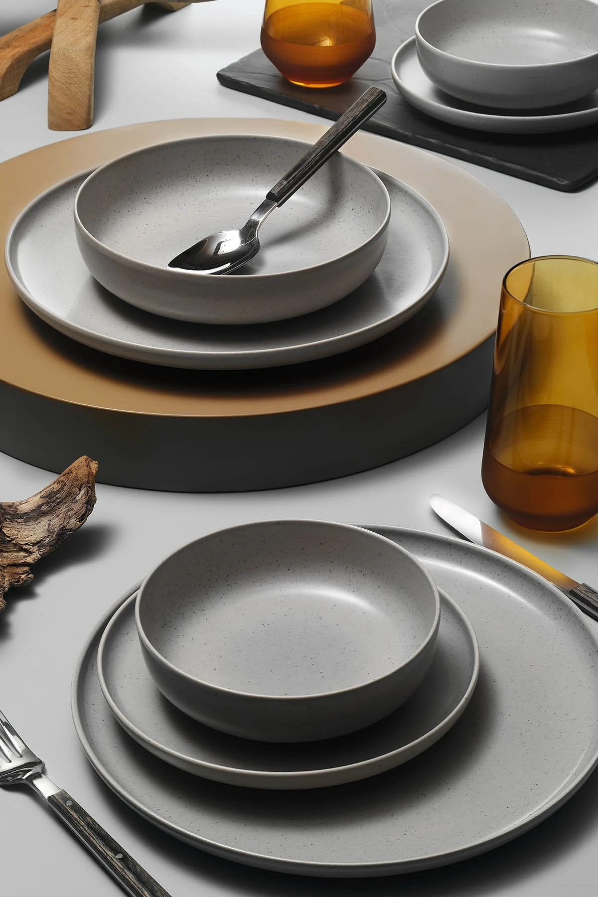 Set posod za kosilo, 16-delni, Hermia MOD16YS720159