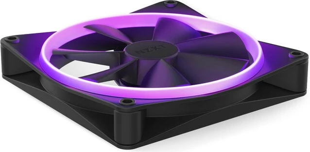 Ventilator 140mm NZXT F140 RGB, črn