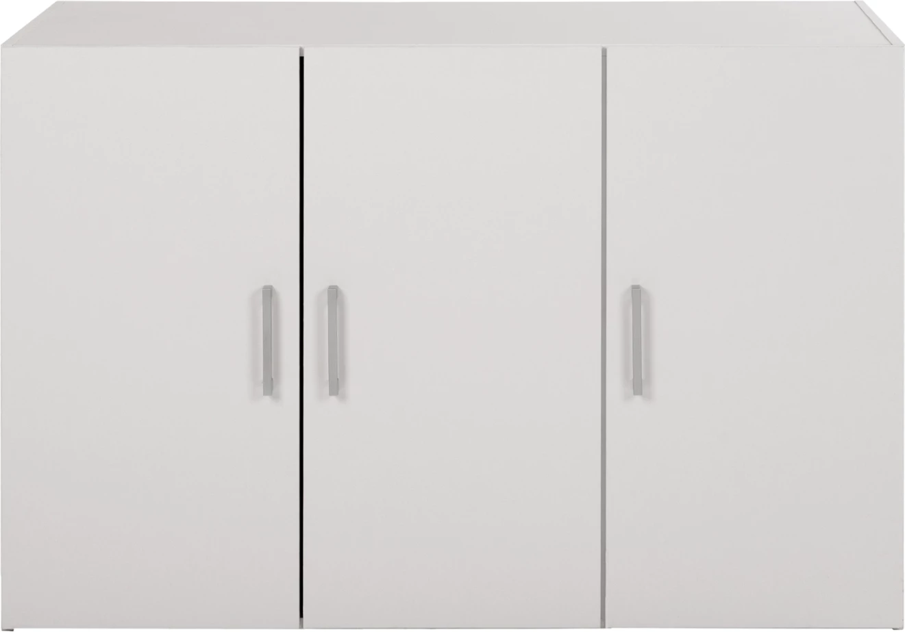 Zgornja omara za 3-delno garderobno omaro ALIVIA FH351.05 melamin v beli barvi 90,2x42x60H cm