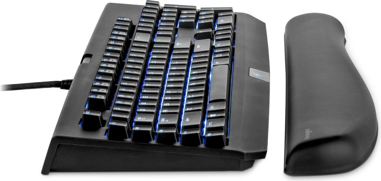Ergonomična opora za zapestje Kensington Ergosoft, črna