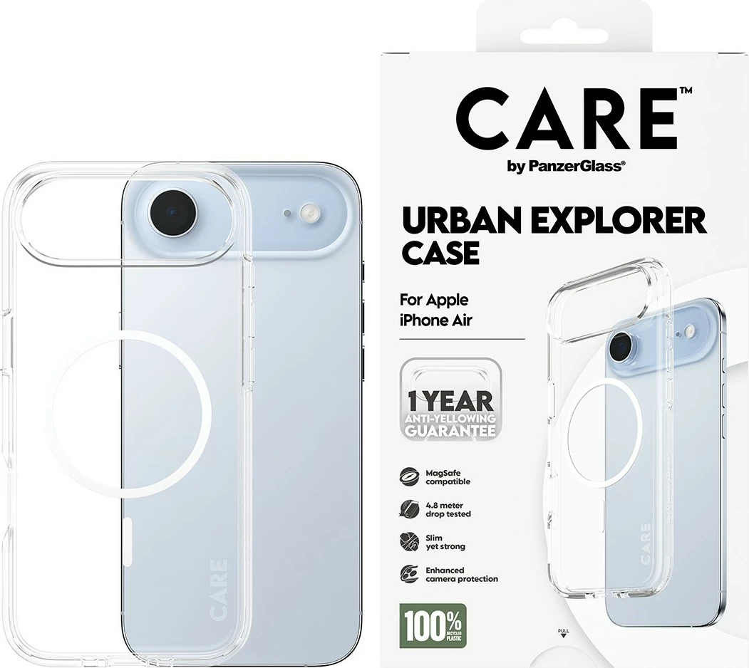 Prozoren ovitek PanzerGlass CARE by Flagship Case