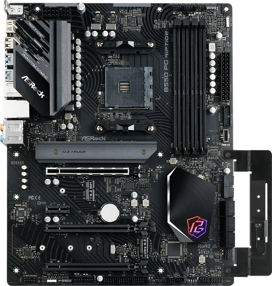 Plošča Asrock B550 PG Riptide, Socket AM4, ATX