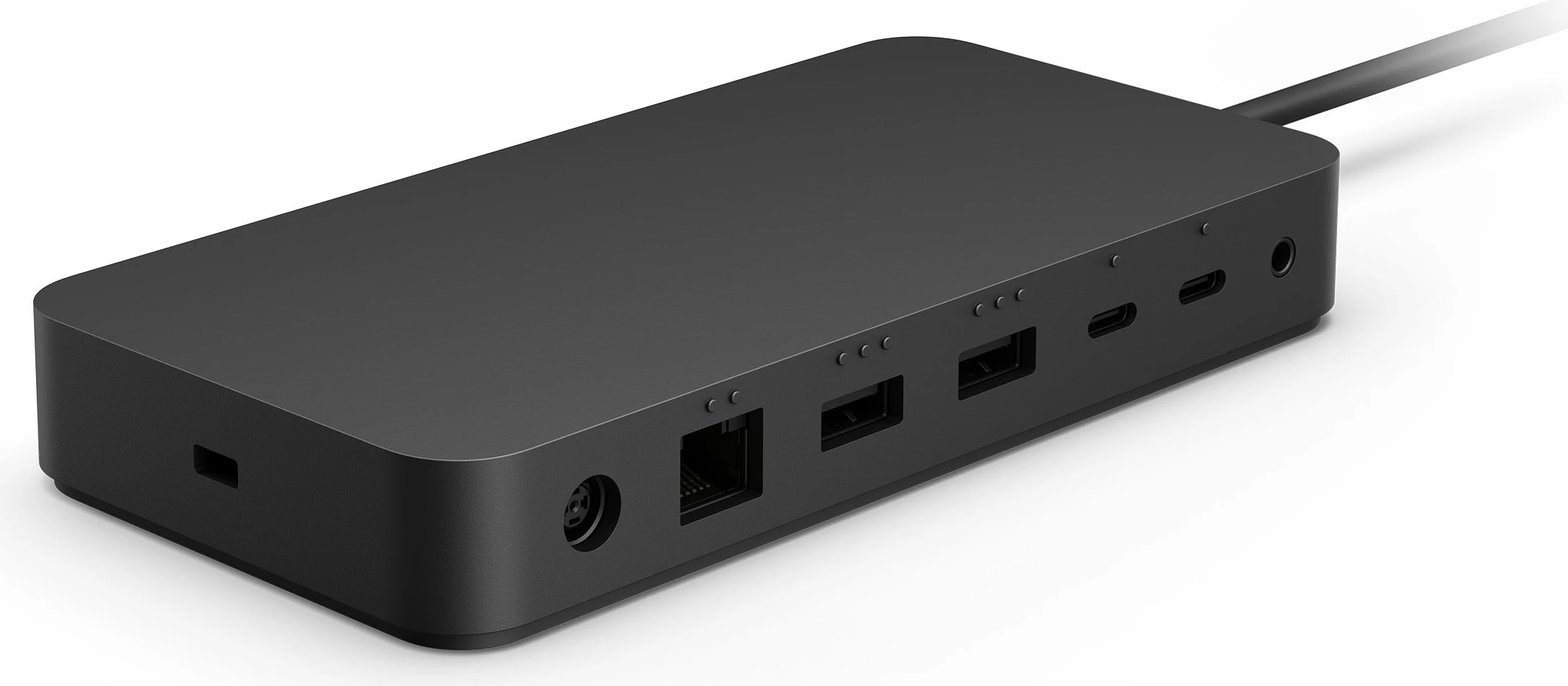 Dock Thunderbolt 4 Microsoft Surface, kabllor, 2500 Mbit/s, Kensington, črn