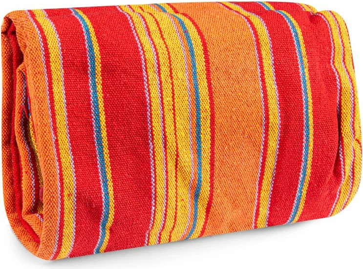 Hamak iz bombaža Spokey IPANEMA, oranžen, za moške, ženske in otroke