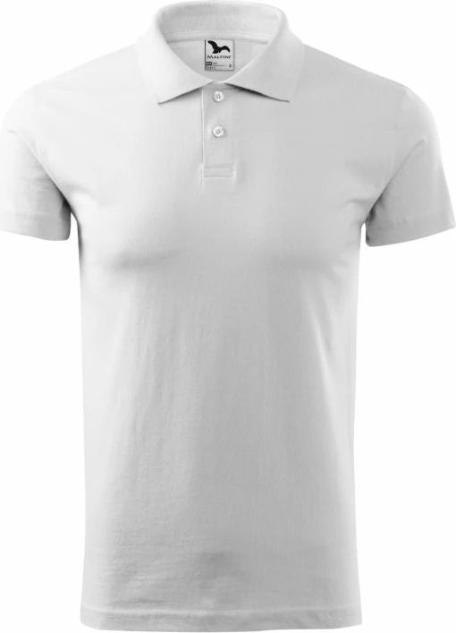 Polo majica Malfini za moške, bela