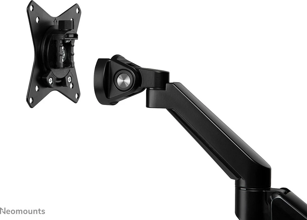 Nosilec za monitor Neomounts, s sponko/čepom, 9 kg, 43,2 cm (17"), 81,3 cm (32"), 100 x 100 mm, črn