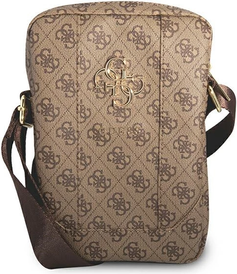 Torba za tablico Guess GUTB10G4GFBR 10", umetno usnje, rjava
