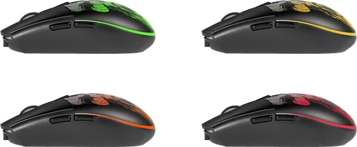 Igralni brezžični optični miš, Defender Beta GM-707L, 1600 DPI
