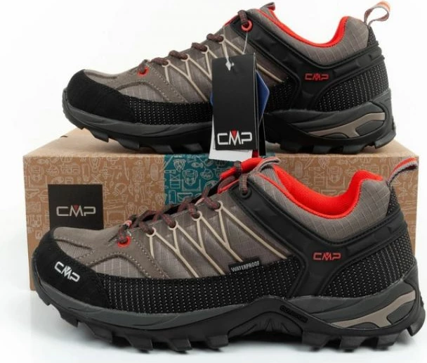 Pohodni čevlji za moške CMP Rigel M 3Q54457, rjavi in črni