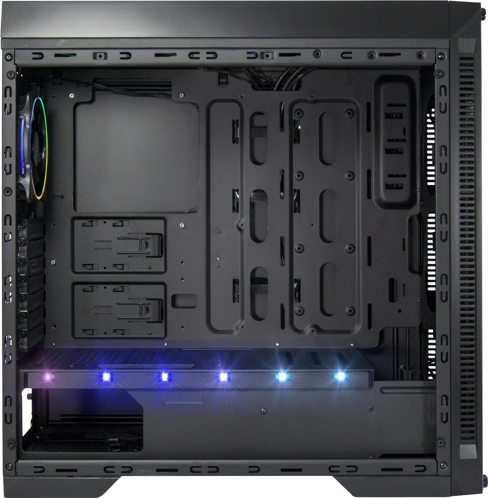 Ohišje Inter-Tech X-908 Infini2, Tower, PC, ATX, ITX, micro ATX, Mini-ITX, črno