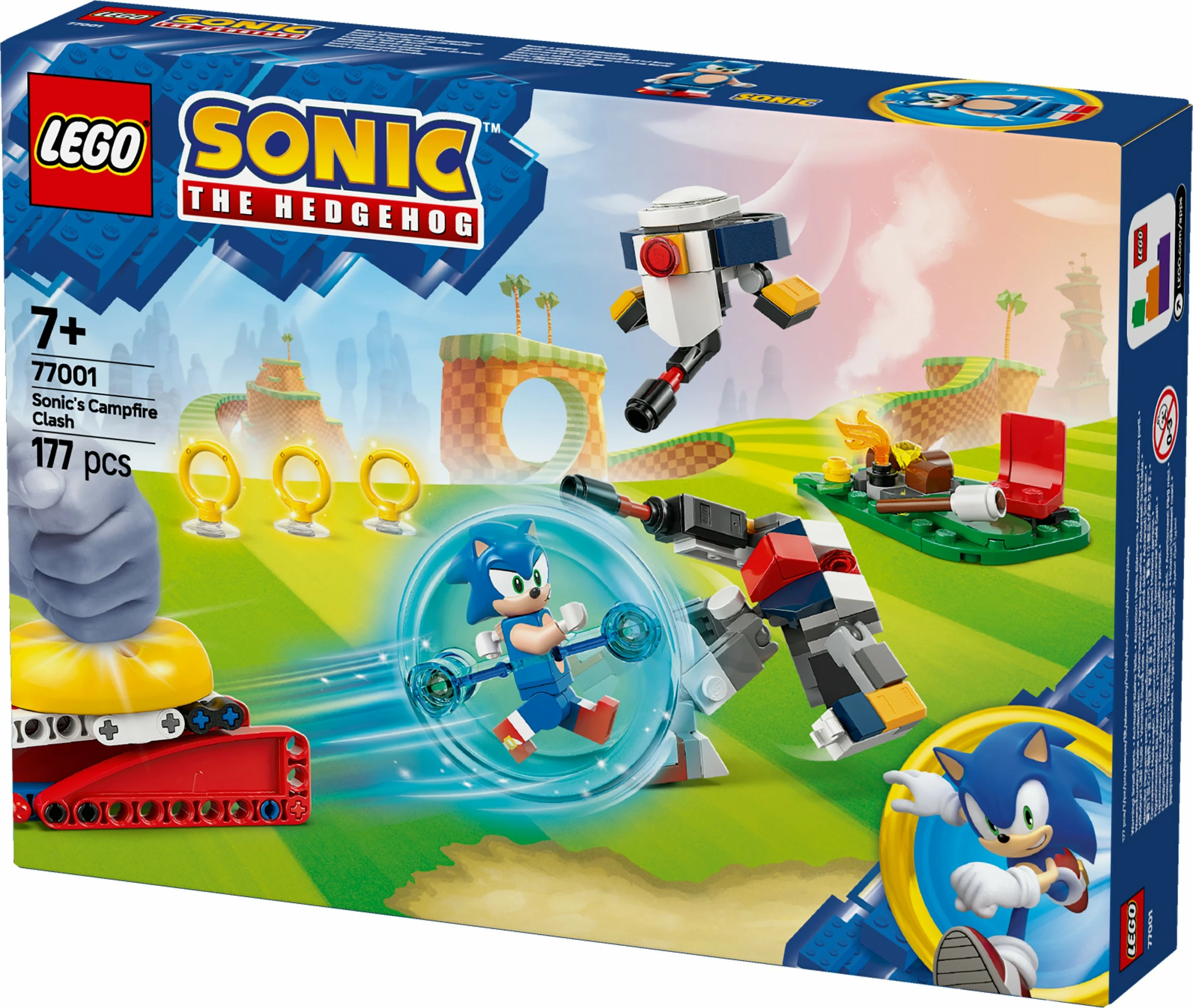 Set gradnikov Sonic the Hedgehog 77001, 177 kosov