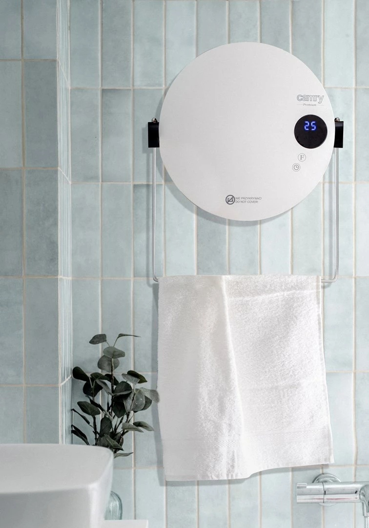 Kopalniški radiator CAMRY CR 7747, 2000 W, bel