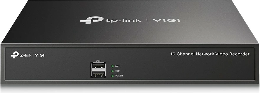 Omrežni snemalnik, 16 kanalov, črn TP-LINK VIGI NVR1016H