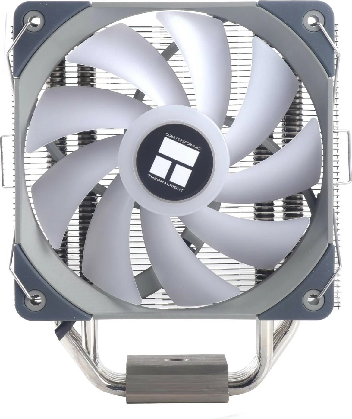 Zračni hladilnik za procesor Thermalright Venomous Plus, 1500 RPM, ARGB, krom/siv