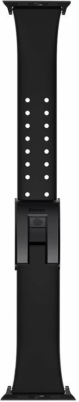 Zapestni trak za Apple Watch Series 3/4/5/6/SE 38mm/40mm, Baseus, črn