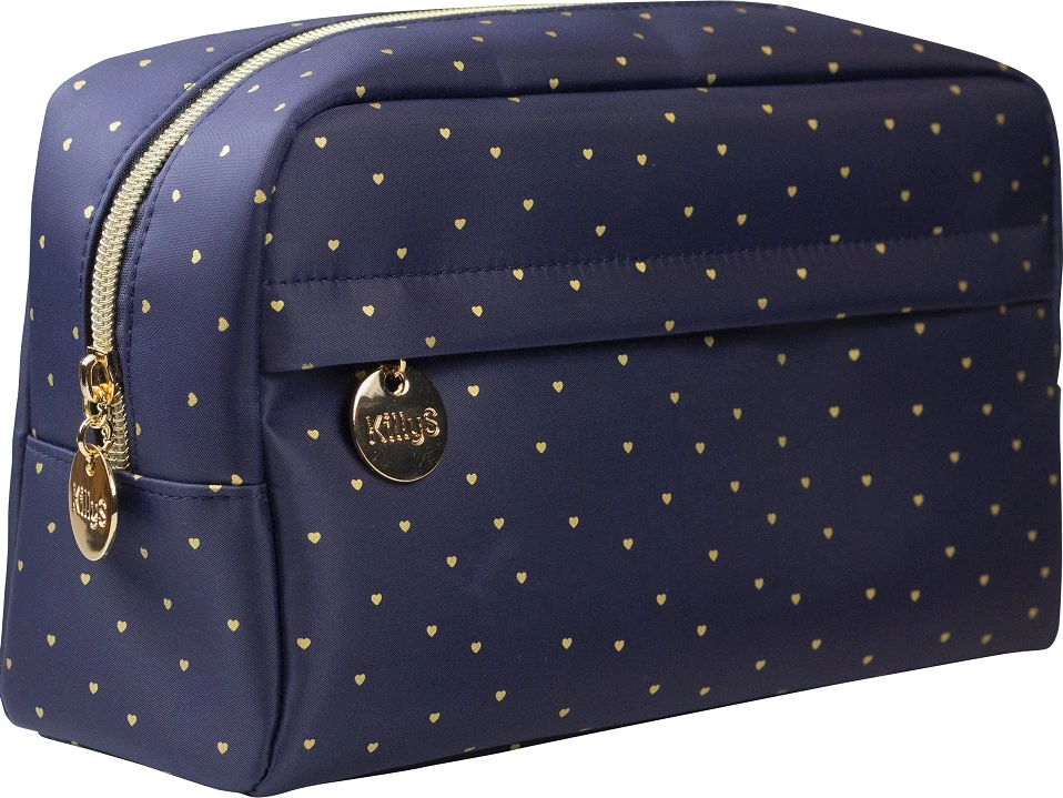 Kozmetična torbica za ženske Golden Heart KillyS granatno/ zlata, 1 kos