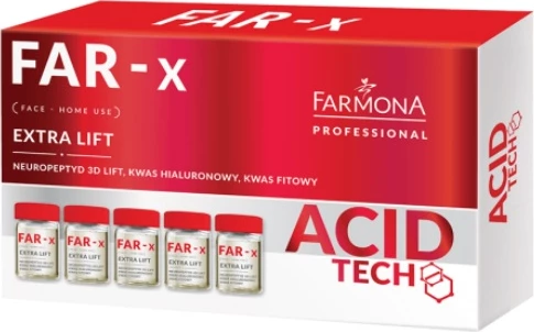 Ampula lifting za obraz Farmona Professional Acid Tech Far-X za ženske 5x5ml