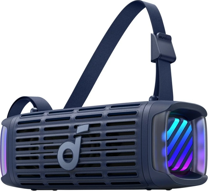 Prenosen zvočnik Soundcore Boom 3i, Bluetooth, 50W, 16 ur, modra