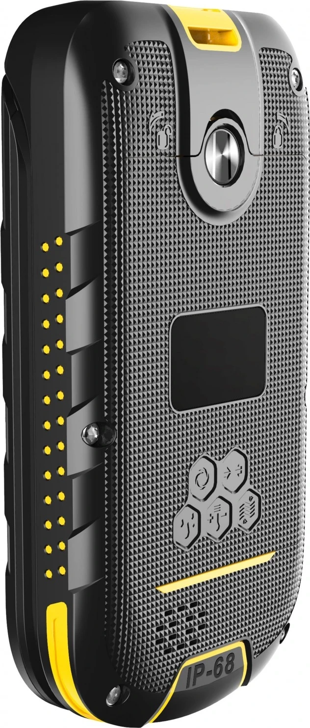 Zložljivi mobilni telefon myPhone Hammer BOW LTE, Dual SIM, črn