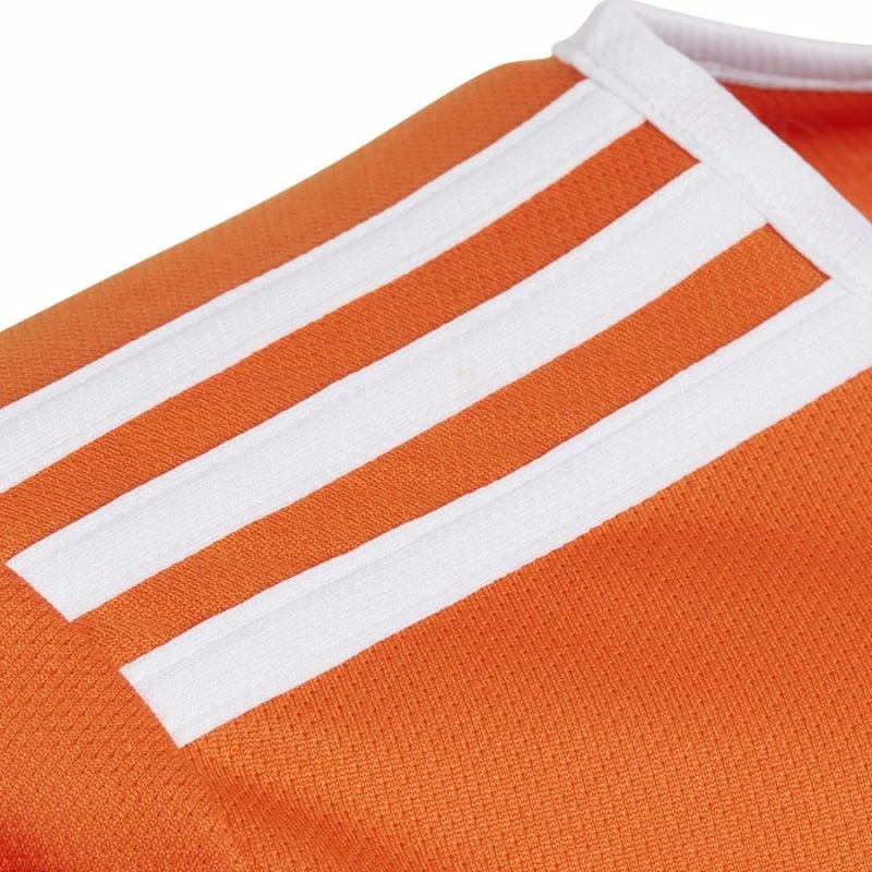 Otroška nogometna majica adidas, oranžna