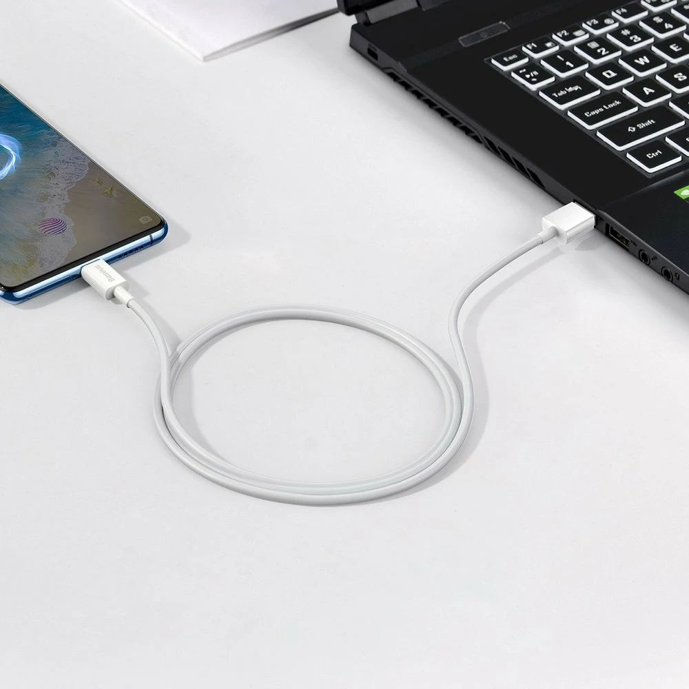 Kabel USB-A na micro USB, 1 m, bel Baseus Superior CAMYS-02