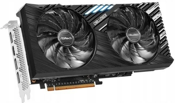 Grafična kartica Intel Arc A770 Challenger SE OC ASRock, 16 GB, črna
