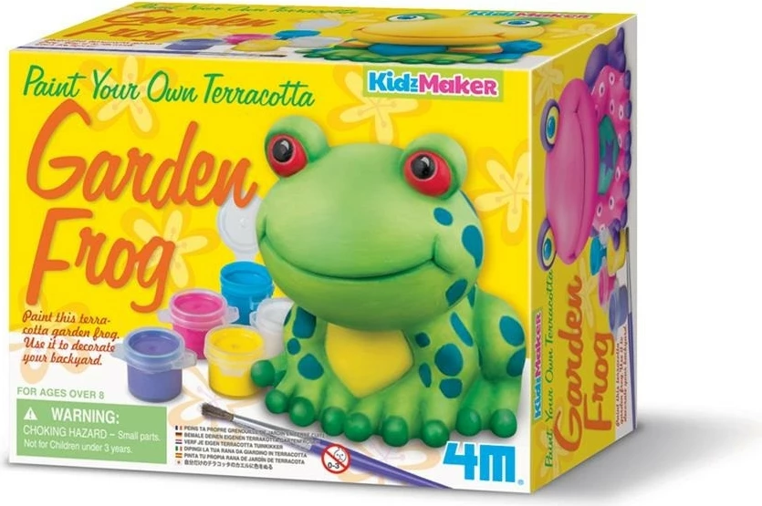 Kreativni set 4m Garden Frog, za slikanje, večbarven