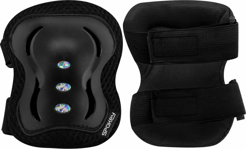 Zaščitni set za otroke Spokey, črn