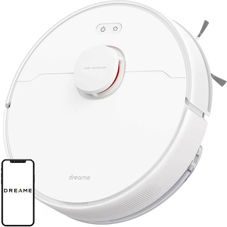 Robotski sesalnik Dreame F9 Pro RLF22GA, 2500 Pa, 3200 mAh, 0,57 L + 0,237 L, bel