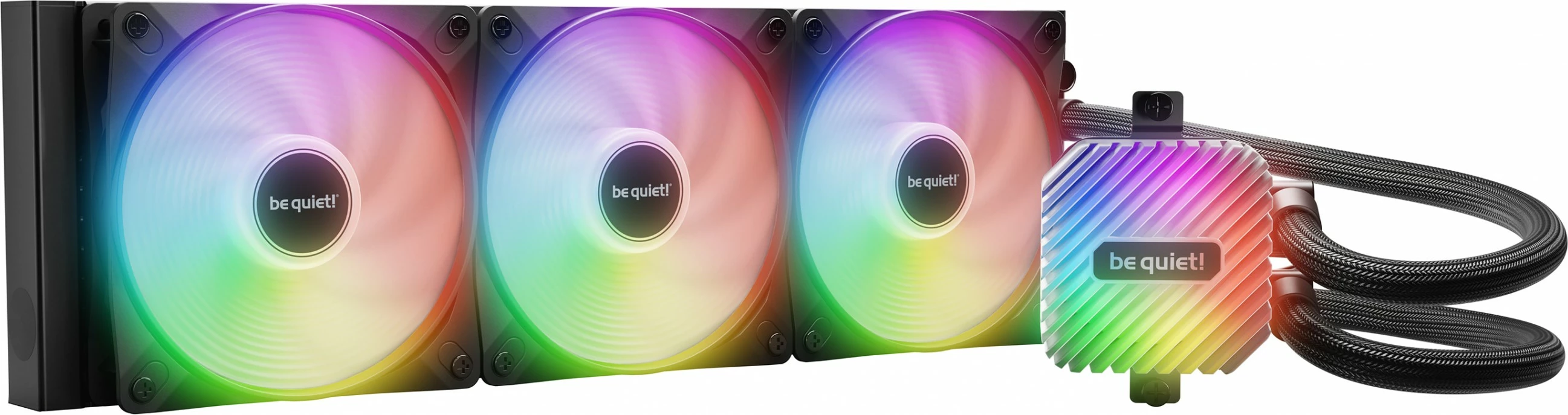 Vse-v-enem vodno hlajenje Be Quiet! Light Loop 360 mm, ARGB, črn