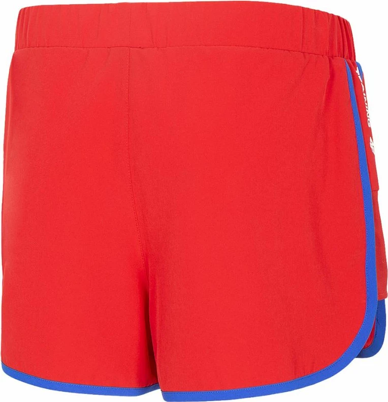 Šorce za ženske 4F, za trening, rdeči