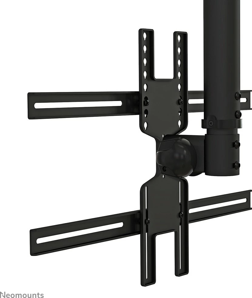 Stropni nosilec za TV/monitor Newstar FPMA-C400BLACK, 32–60 palcev, nastavljiva višina, črna