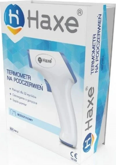 Infrardeči termometer Haxe HW-2, bel