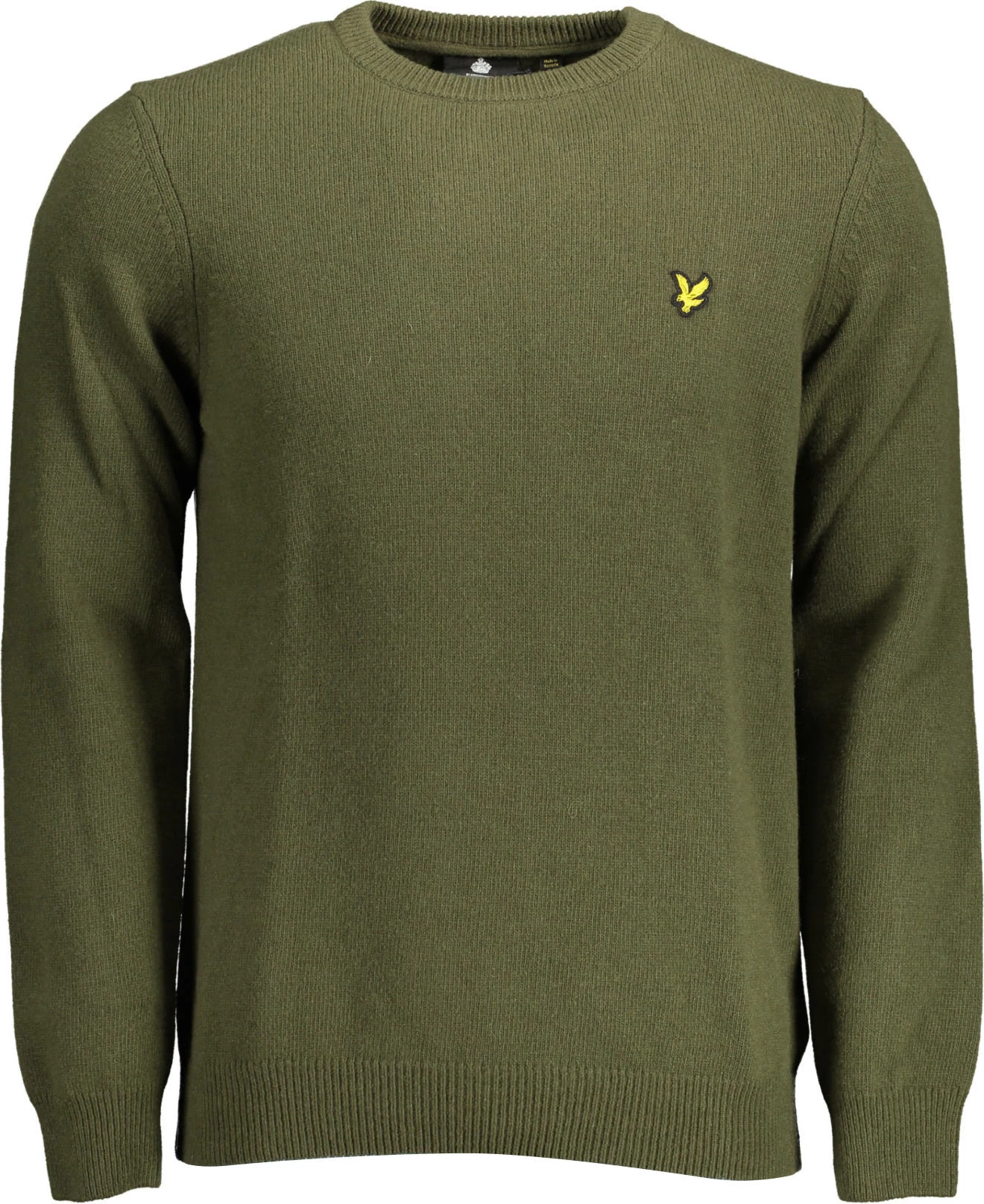 Zelen pulover Lyle & Scott za moške
