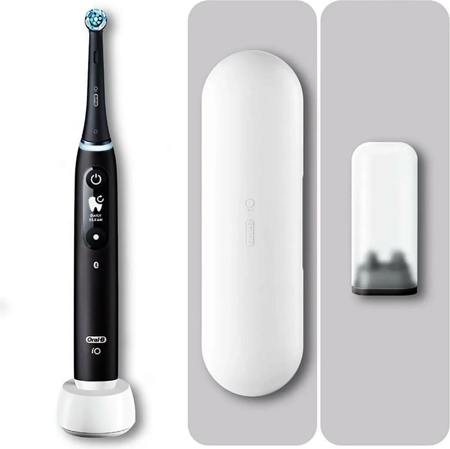 Električna zobna ščetka iO Series 6, 5 načinov čiščenja, Oral-B, črna