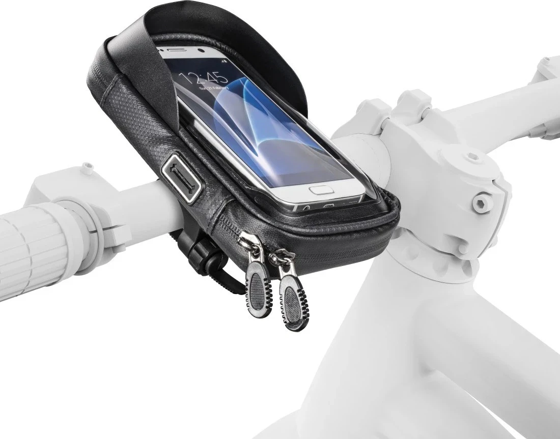 Držalo za telefon za kolo Hama Multi, 8–16 cm, črno