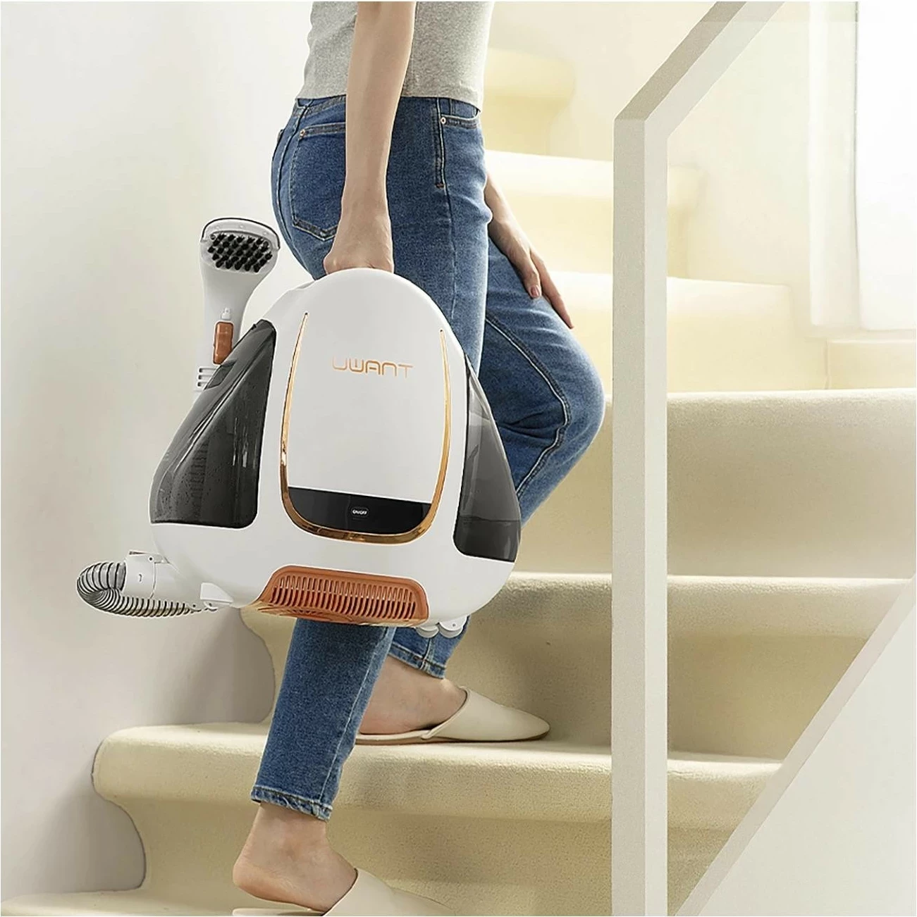 Pastralnik z vodo UWANT B100-S, 1.8L, 450W, bel