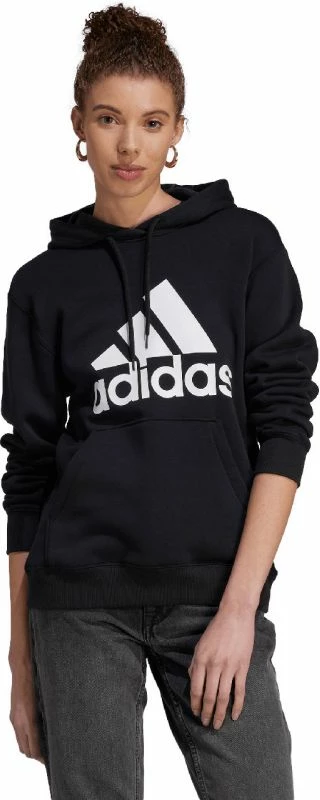 Duks Essentials Big Logo, adidas, ženski, črn