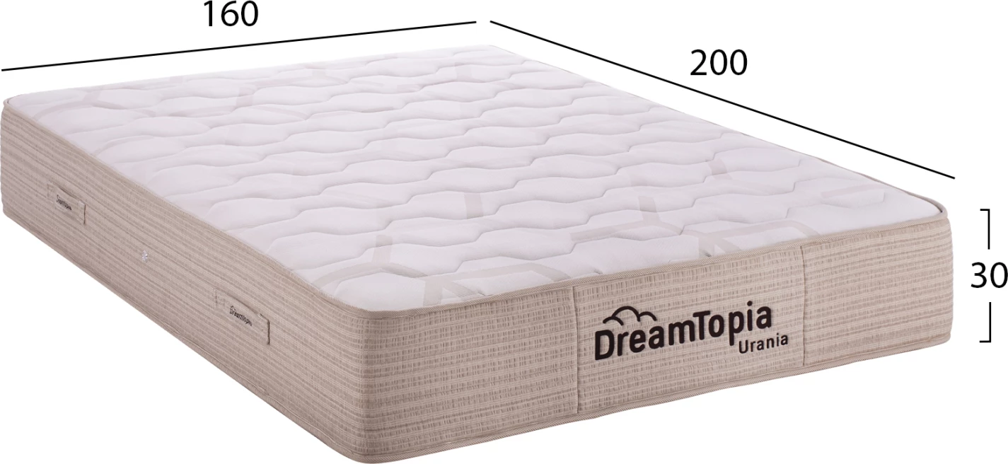 Vzmetnica DREAMTOPIA, serija 'URANIA', 160X200