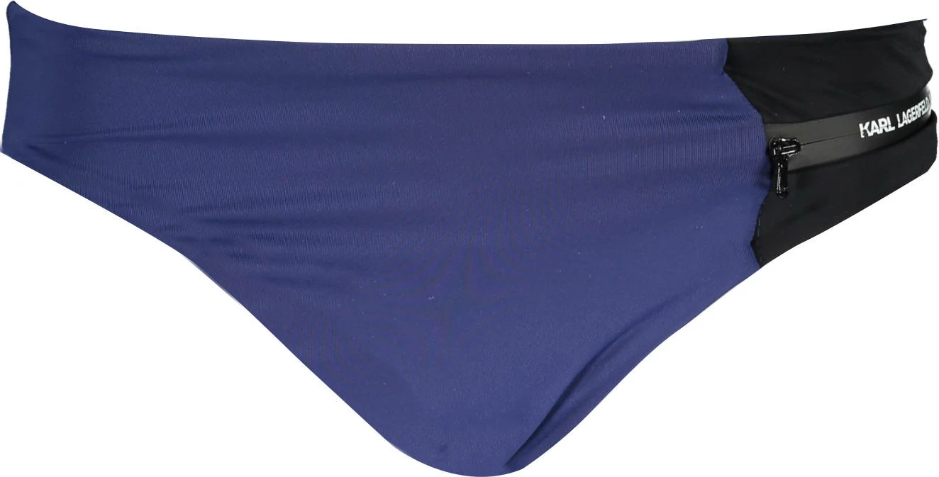 Kopalni spodnji del za ženske KARL LAGERFELD BEACHWEAR, moder