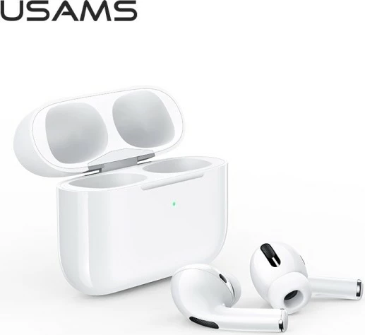 Brezžične slušalke TWS USAMS YS Series BHUYS01, Bluetooth 5.0, z mikrofonom, bele