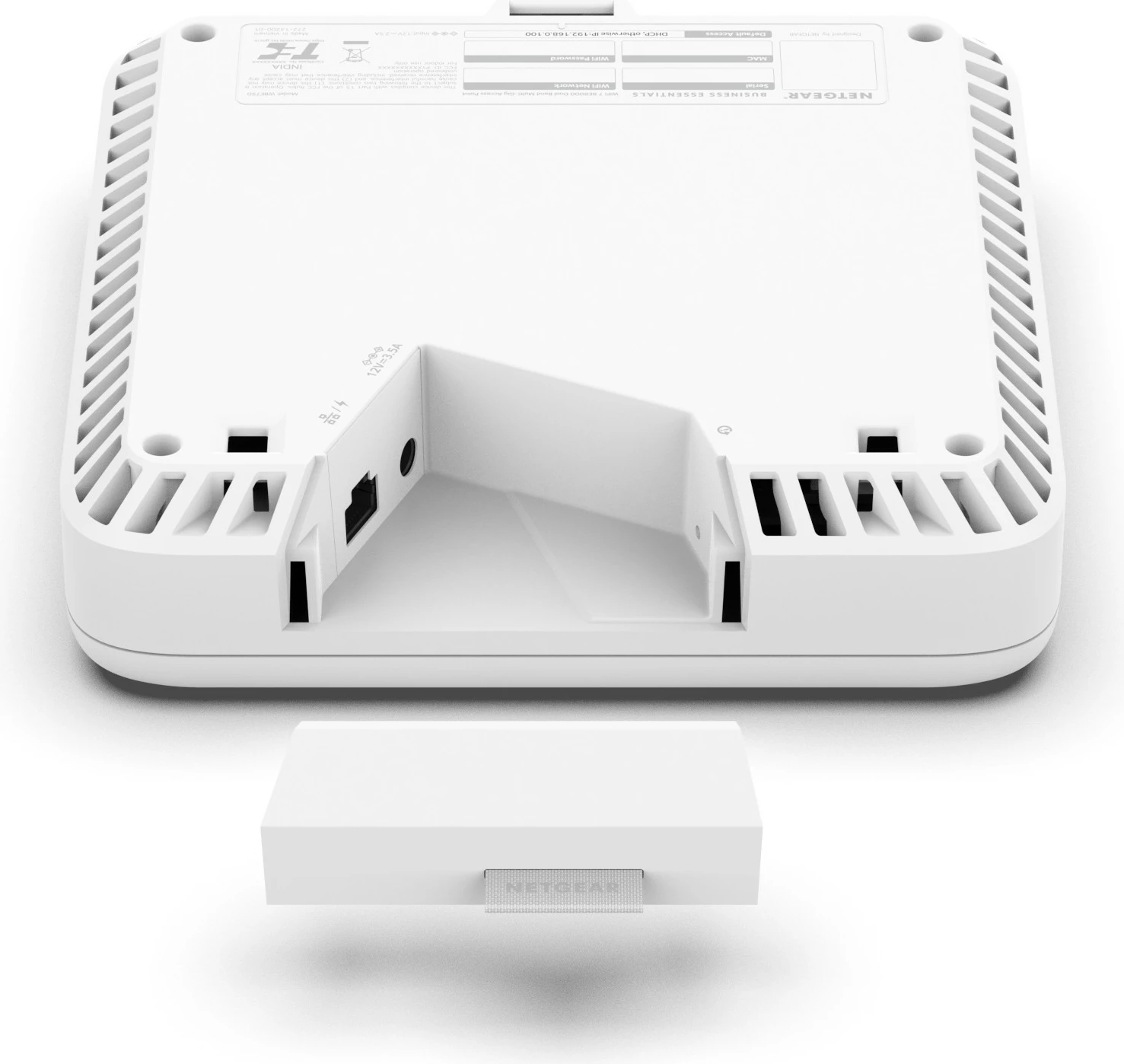 Dostopna točka NETGEAR WBE750, 11530 Mbit/s, 2,4/5/6 GHz, bela