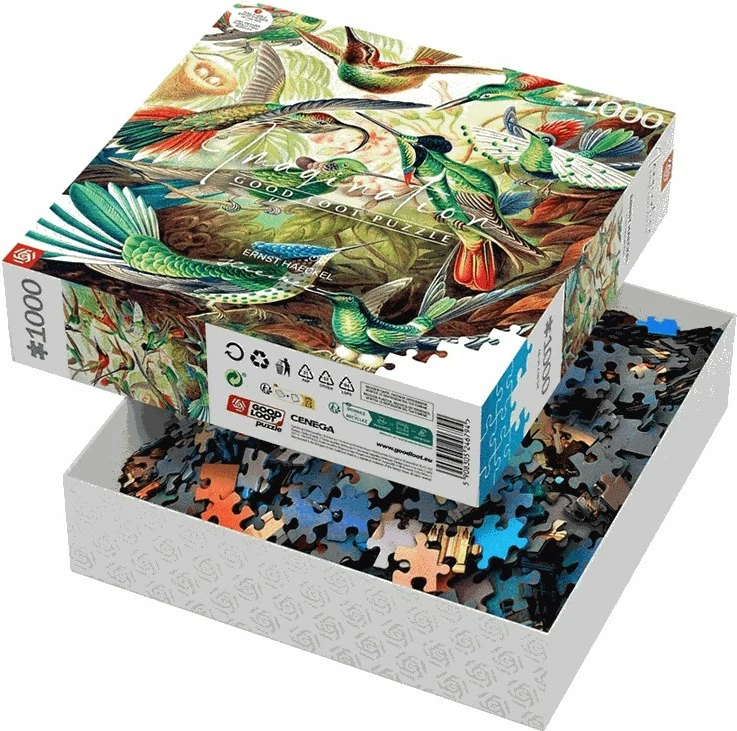 Puzzle Cenega Publishing Imagination Ernst Haeckel 1000 kosov, večbarvno